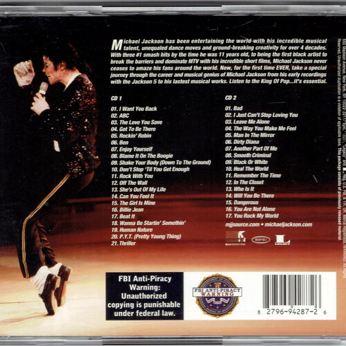 MICHEAL JACKSON CD - THE ESSENTIAL