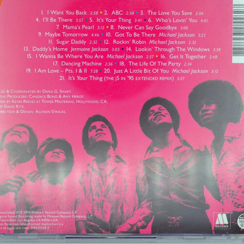 THE JACKSON 5 CD - THE ULTIMATE COLLECTION