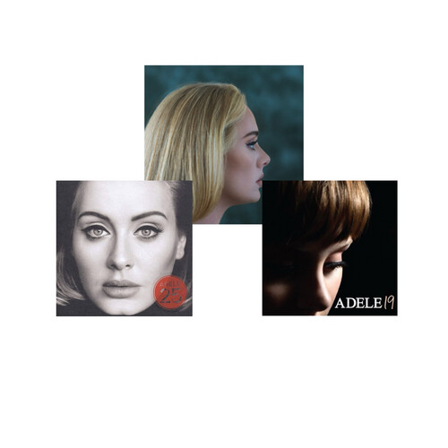 ADELE 3 CD COLLECTION  ( 19 - 25 - 30 )