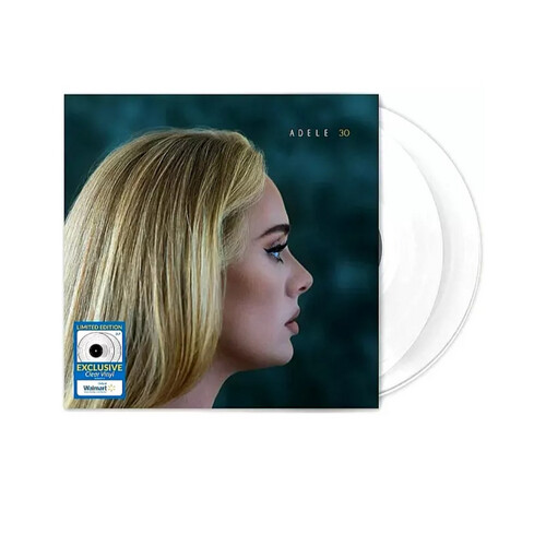 NEW DAMAGE COVER -ADELE 30 ( CLEAR DOUBLE VINYL )