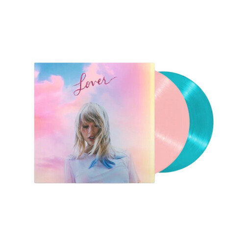 NEW ( OPENED ) - TAYLOR SWIFT - LOVER ( COLORED VINYL )