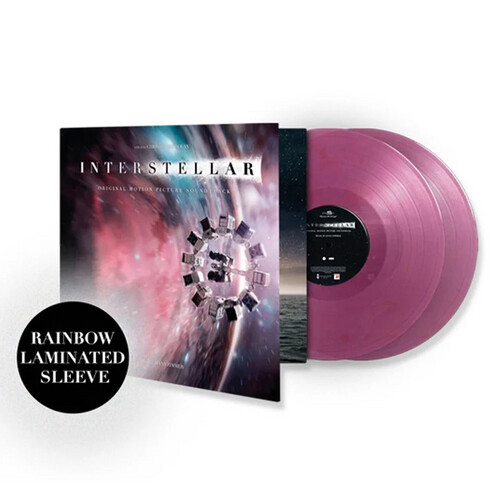 Interstellar Original Soundtrack Limited 15000 Numbered Copies Purple Vinyl 2xLP Hans Zimmer