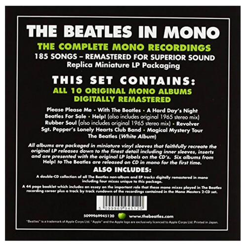 The Beatles - Mono Box Set (CD) (Remaster) (Limited Edition)