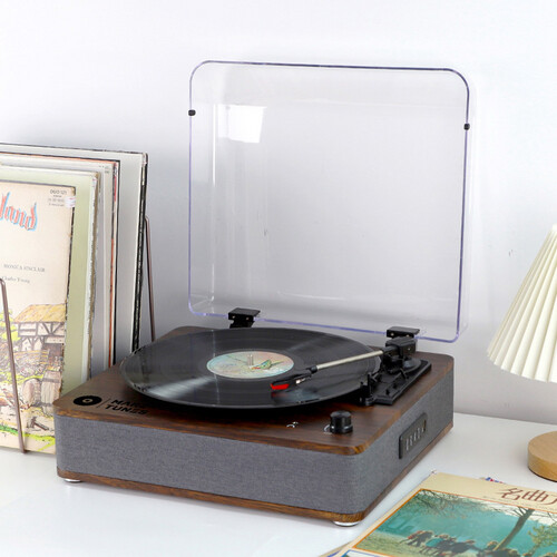 Retro Record Player with dust cover - RP-18