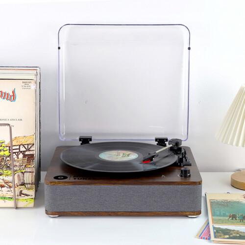 Retro Record Player with dust cover - RP-18