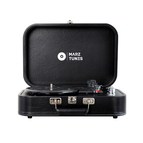 Portable Retro Record Player - RP-05 Black