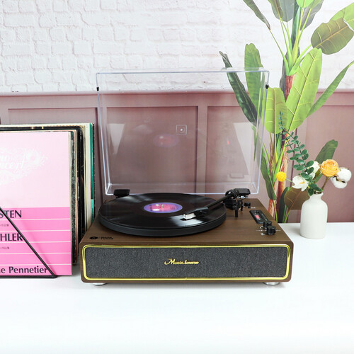 Retro Record Player with dust cover Professional