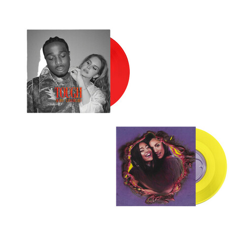 Lana Del Rey TOUGH 7" VINYL + ladygaga / ariana - rain on Me