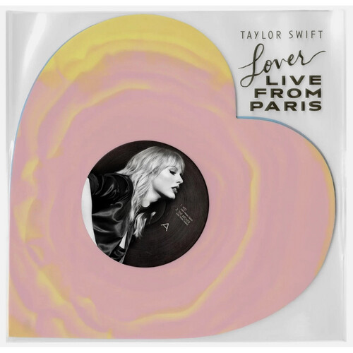 Taylor Swift -  Lover Live From Paris Heart Shaped 2025 Vinyl