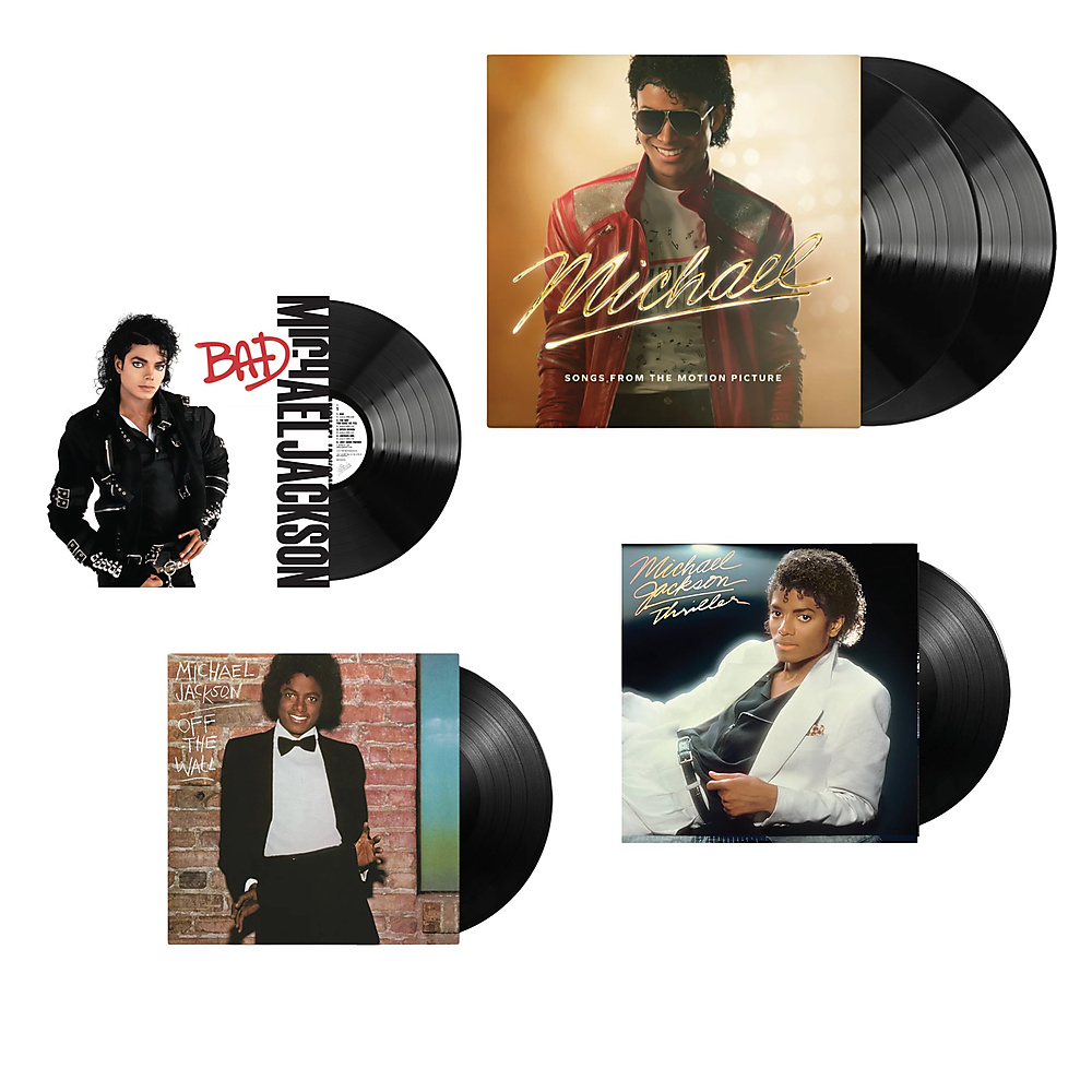 micheal jackson - 4 album offers collection ( with special  packaging For Gift)