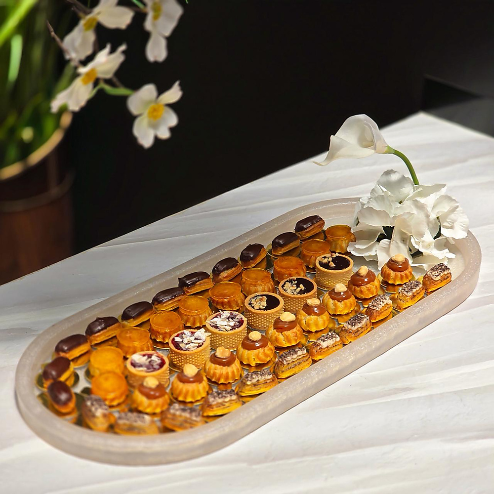 Rizon Dessert Plate 46 Pieces