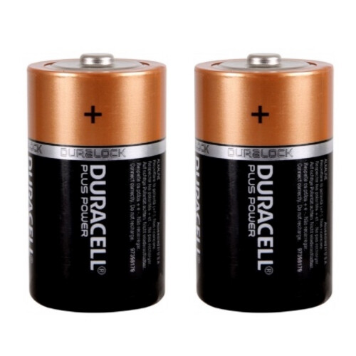 Duracell Original D-Size Batteries (pack of 2)