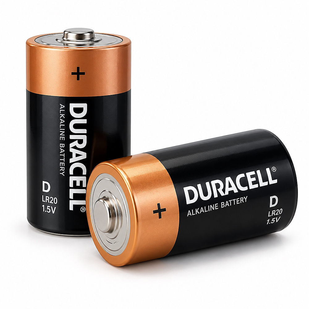 Duracell Original D-Size Batteries (pack of 2)