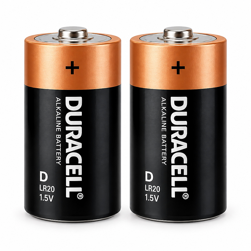Duracell Original D-Size Batteries (pack of 2)
