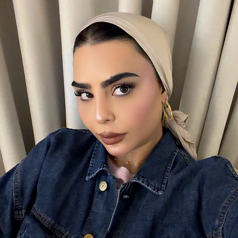 silk bandana beige