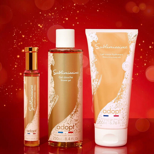 مجموعة  معطر  ٣٠ مل حليب  للجسم ٢٠٠ مل جل  استحمام ٢٥٠ مل