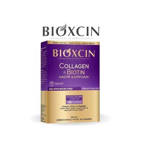 شامبو الكثافة الكولاجين والبيوتين