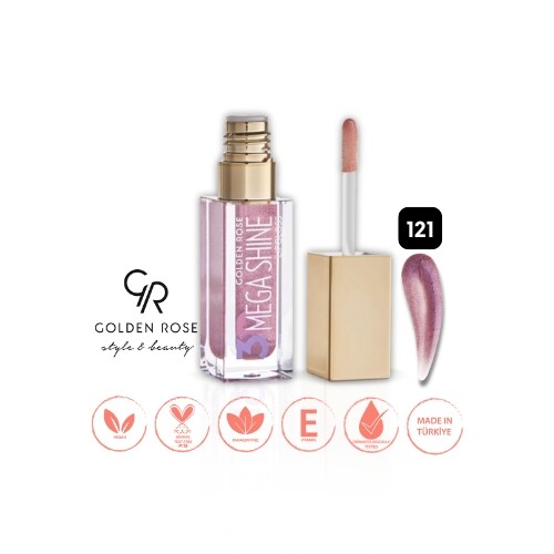 ملمع شفاه 3D ميجا شاين - 121 سباركل - ملمع شفاه لامع