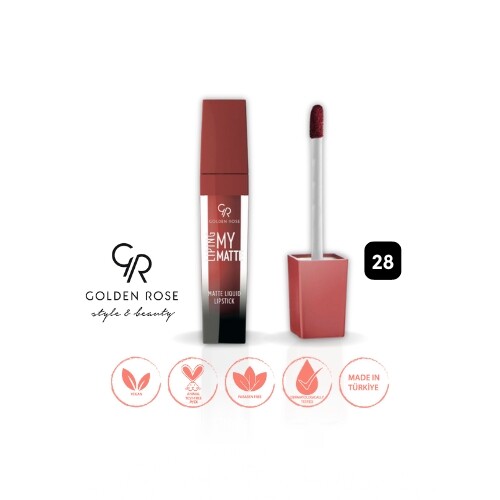 ليبينج ماي مات - 28 - أحمر شفاه سائل