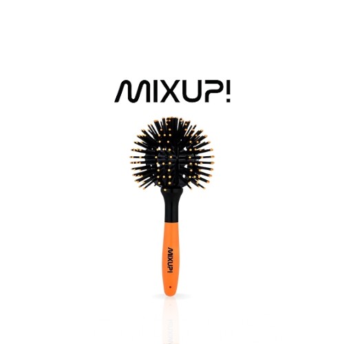 Mixup 3D Curling & Detangling Curling Creation وفرشاة سهلة التمشيط