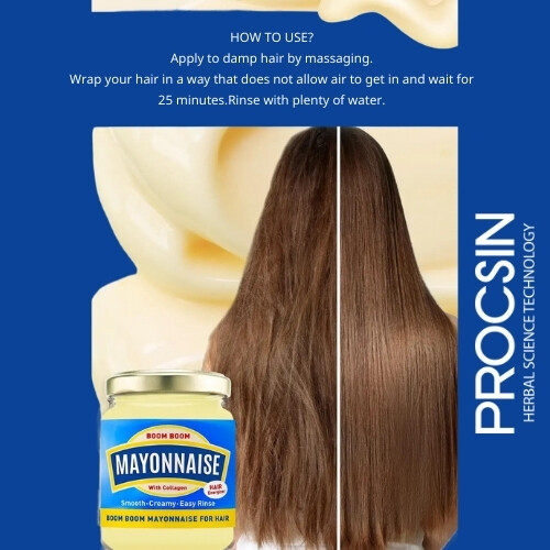 بوم بوم مايونيز للشعر 190 مل