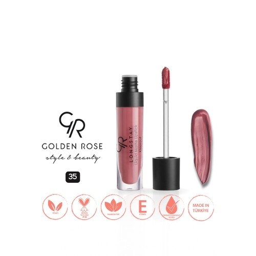 أحمر شفاه سائل مطفي يدوم طويلاً - 35 - أحمر شفاه سائل مطفي