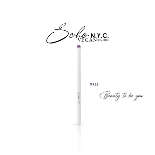 فرشاة تحديد نباتية- V707- مقبض خشبي 14 سم