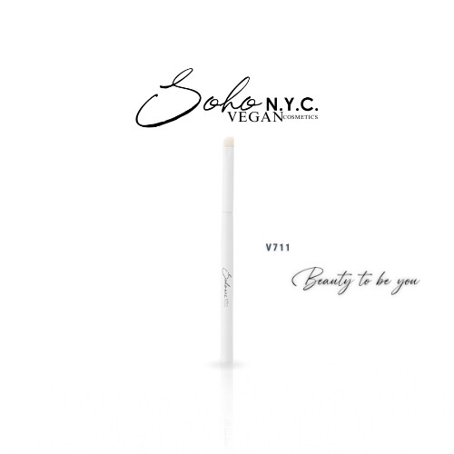 فرشاة نباتية بزاوية - V711 - مقبض خشبي 14.5 سم