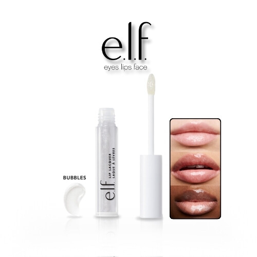 فقاعات طلاء الشفاه