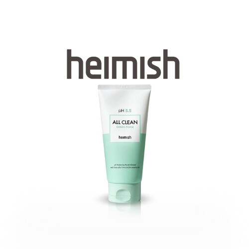 رغوة خضراء نظيفة بدرجة حموضة 5.5، 150 مل