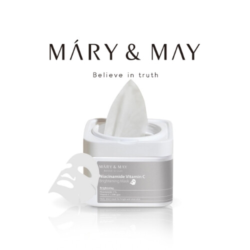 قناع تفتيح البشرة بفيتامين سي والنياسيناميد (30 قطعة)