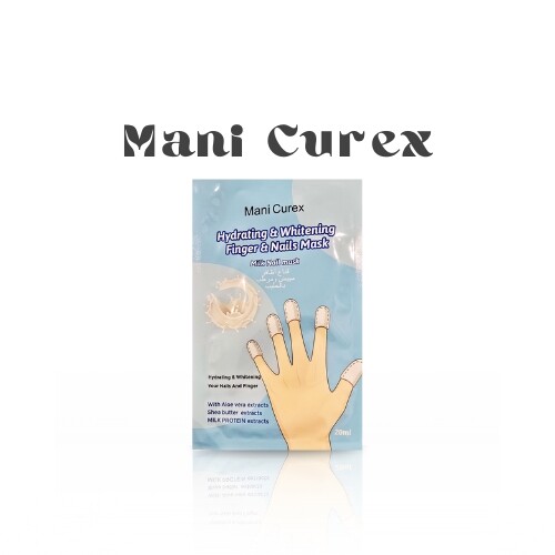 قناع اظافر مبيض ومرطب بالحليب