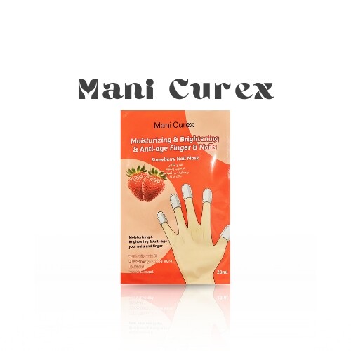 قناع اظافر ترطيب و تفتيح وحماية من التجاعيد بالفراولة