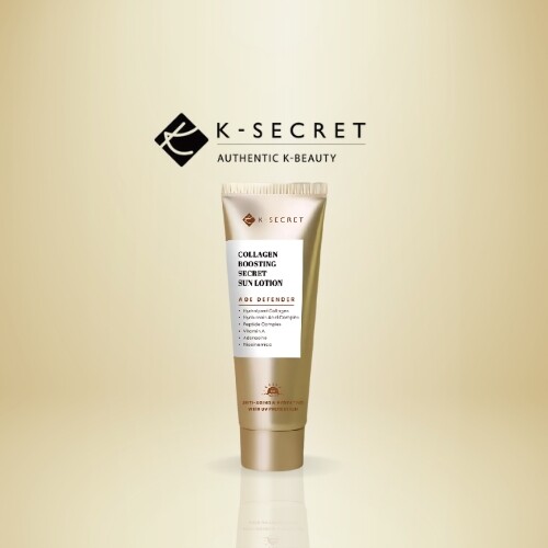 لوشن الحماية من الشمس السري لتعزيز الكولاجين