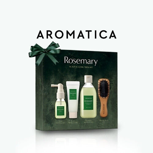 مجموعة تجربة تنظيف فروة الرأس بالروزماري حجم صغير