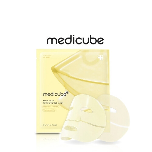 قناع جل تفتيح البشرة بحمض الكوجيك والكركم