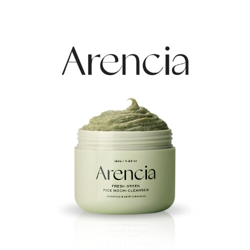 منظف ​​موتشي الأرز الأخضر الطازج الجديد 120 جرام