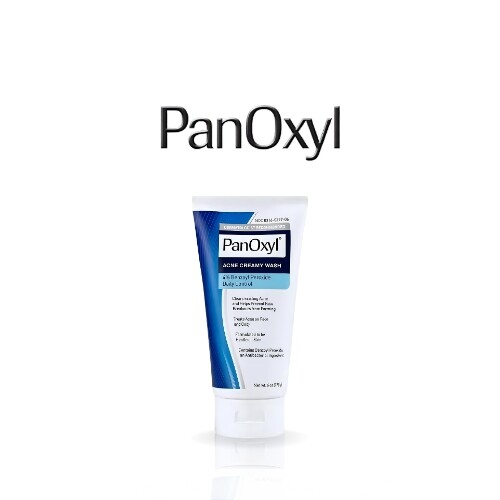 غسول كريمي لعلاج حب الشباب من بانوكسيل، بنزويل بيروكسيد ٤٪، للتحكم اليومي - ١٧٠ جم