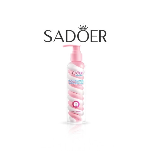 لوشن الجسم بالمارشميلو والنيكوتيناميد من سادوير، 200 مل