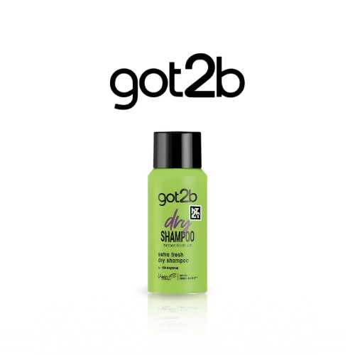 شامبو جاف برائحة منعشة للغاية، حجم صغير 100 مل