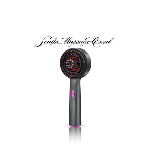 مشط تدليك فروة الرأس الكهربائي