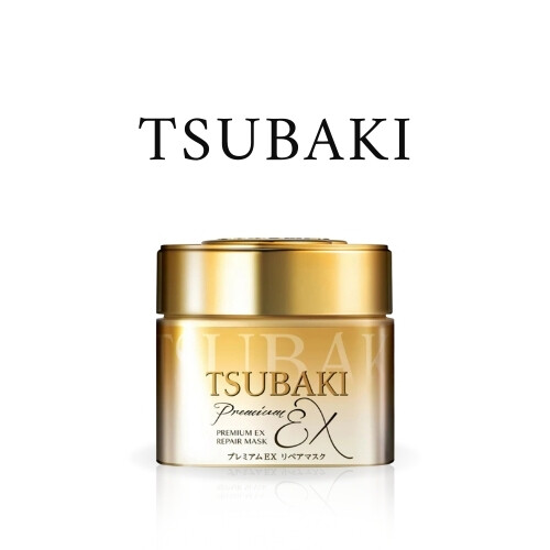 قناع الشعر تسوباكي بريميوم إي إكس لإصلاح الشعر