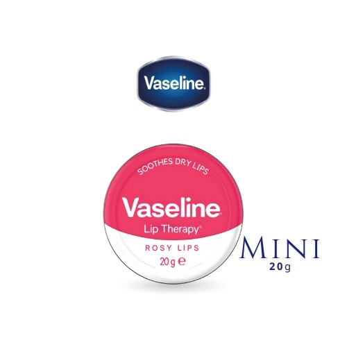 فازلين للعناية بالشفاه، لون وردي، علبة معدنية 20 غرام
