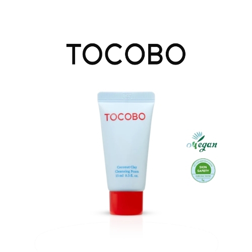 غسول رغوي منظف بطين جوز الهند 15 مل