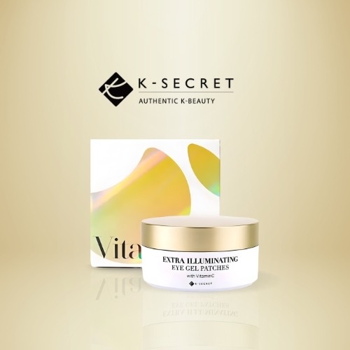 لصقات جل للعين بإضاءة إضافية مع فيتامين سي، 60 قطعة