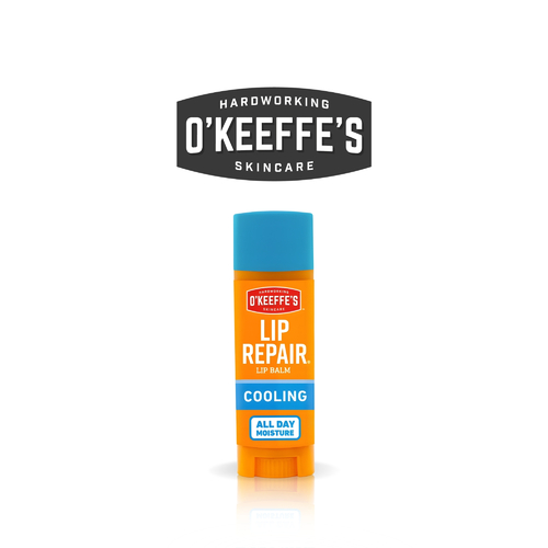 مرطب شفاه أوكيفز المنعش، راحة فورية منعشة للشفاه شديدة الجفاف والمتشققة، 4.2 غرام