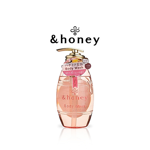 غسول الجسم جل مرطب عميق بخلاصة عسل الورد النقي 500 مل