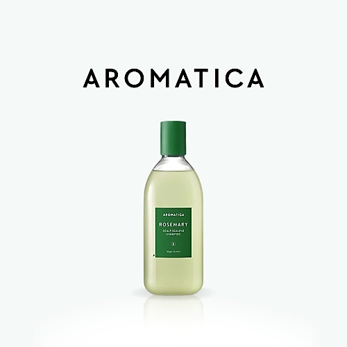 شامبو أروماتيكا لإزالة قشور فروة الرأس بالروزماري، حجم كبير 400 مل