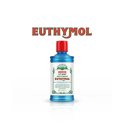 غسول الفم يوثيمول بنكهة النعناع المنعش - 500 مل