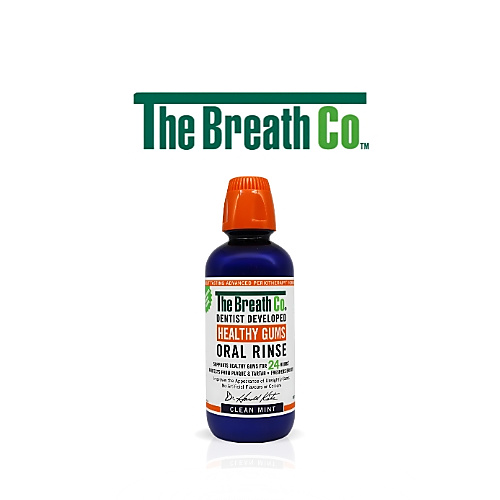 غسول الفم "ذا بريث كو" بنكهة النعناع المنعشة لصحة اللثة، 500 مل